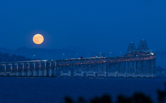 Moon Over Richmond Bridge